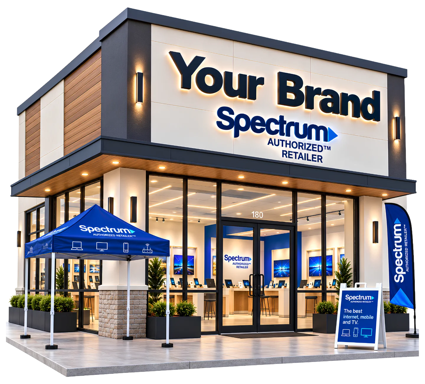 Spectrum retail storefront